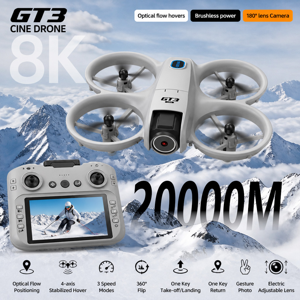 Drone Gimbal Mount - GT3 Max Drone Professional 8K Dual-Camera