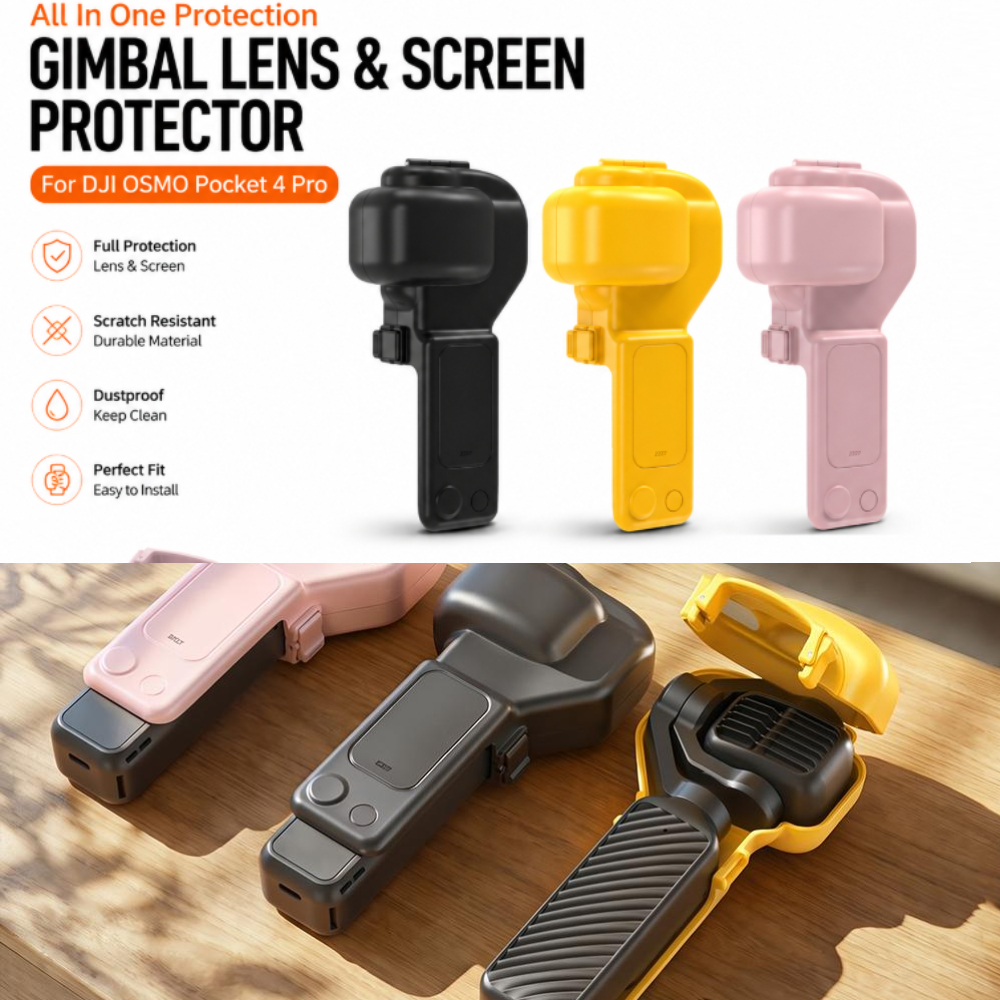 For DJI OSMO Pocket 4 Pro All  - Drone Gimbal Case recensione e prezzo