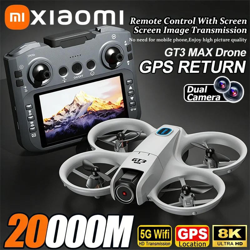 Xiaomi GT3 MAX GPS Drone 8K Ae - Drone Gimbal Brushless recensione e prezzo
