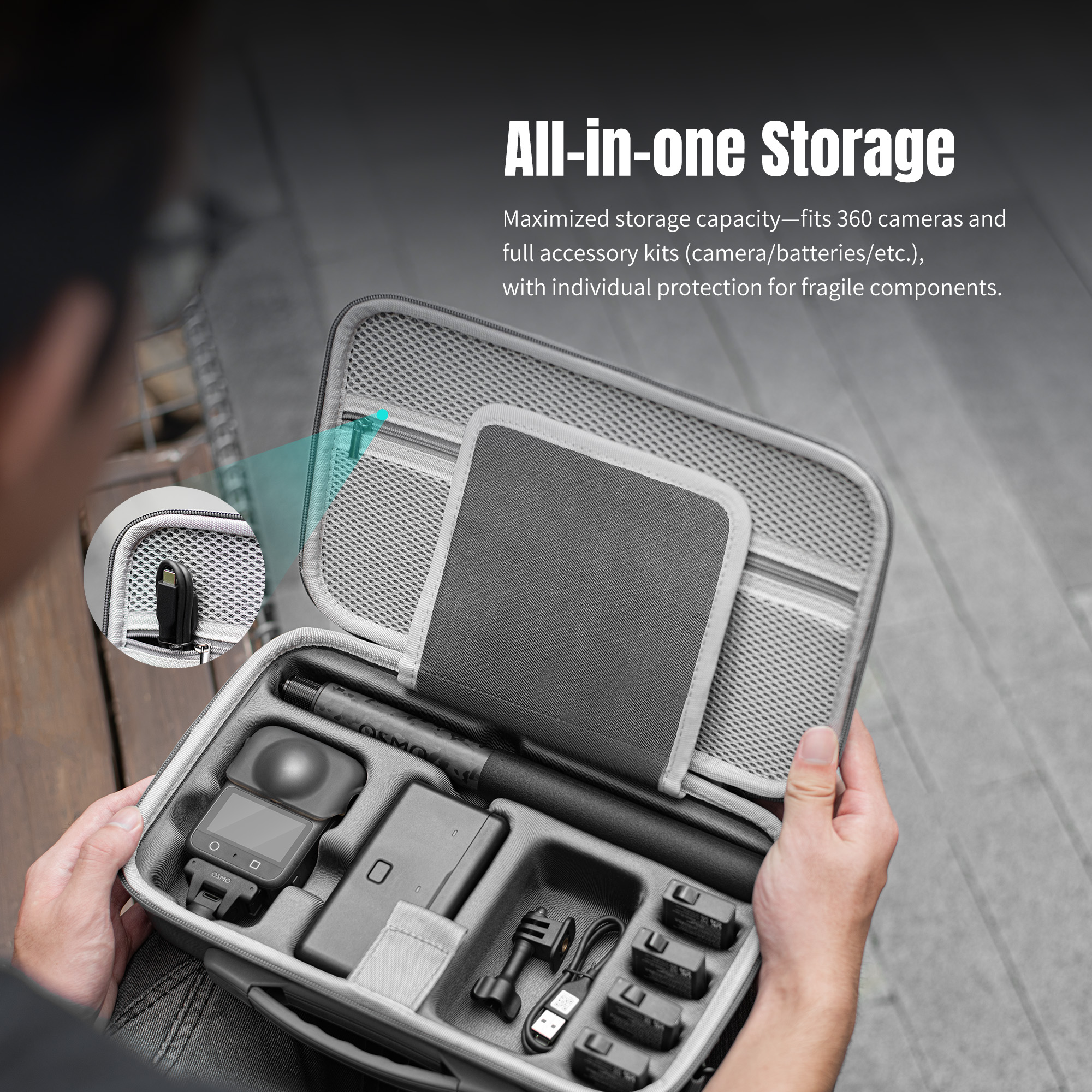 For DJI OSMO 360 Travel Carryi - Drone Gimbal Case recensione e prezzo