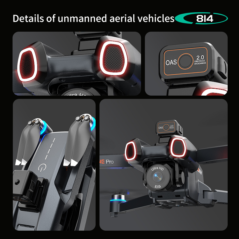 814 drone profissional 4K HD C - Drone Gimbal 2 Axis recensione e prezzo