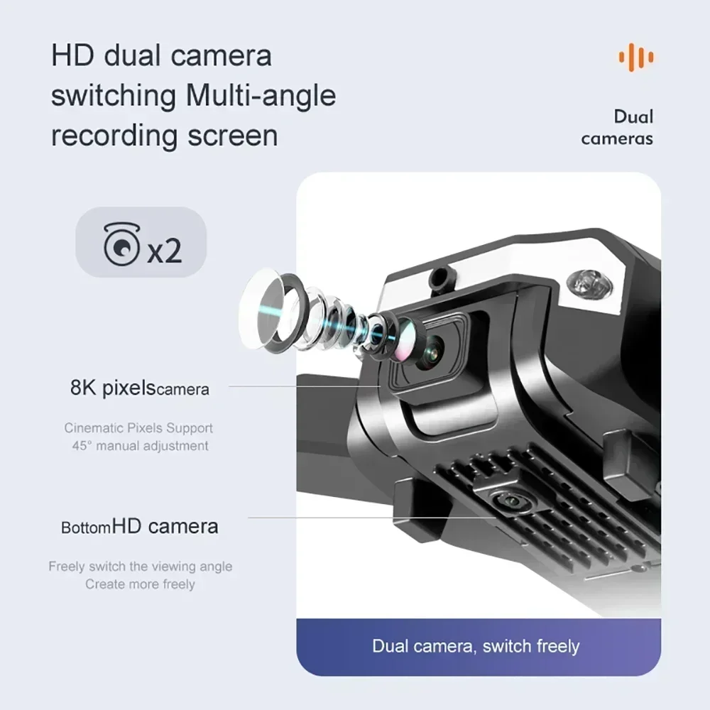 G6 pro Drone with 8K Dual Came - Drone Gimbal Brushless recensione e prezzo
