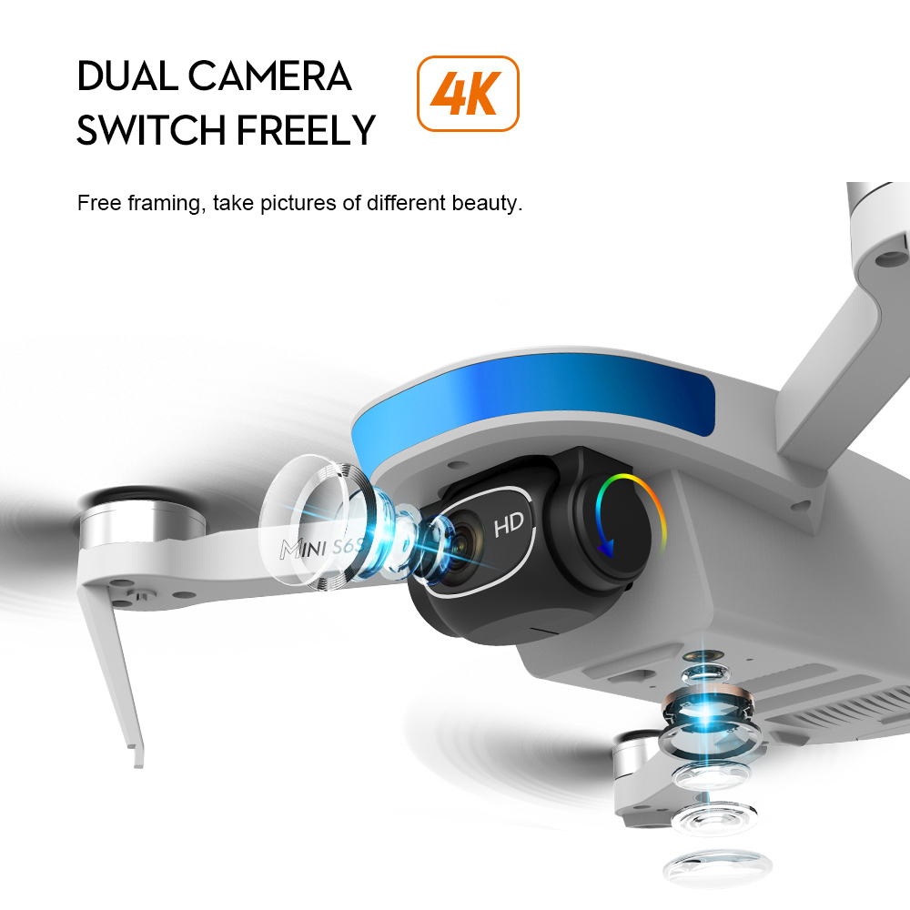 S6S GPS Optical Flow Positioni - Drone Gimbal 2 Axis recensione e prezzo