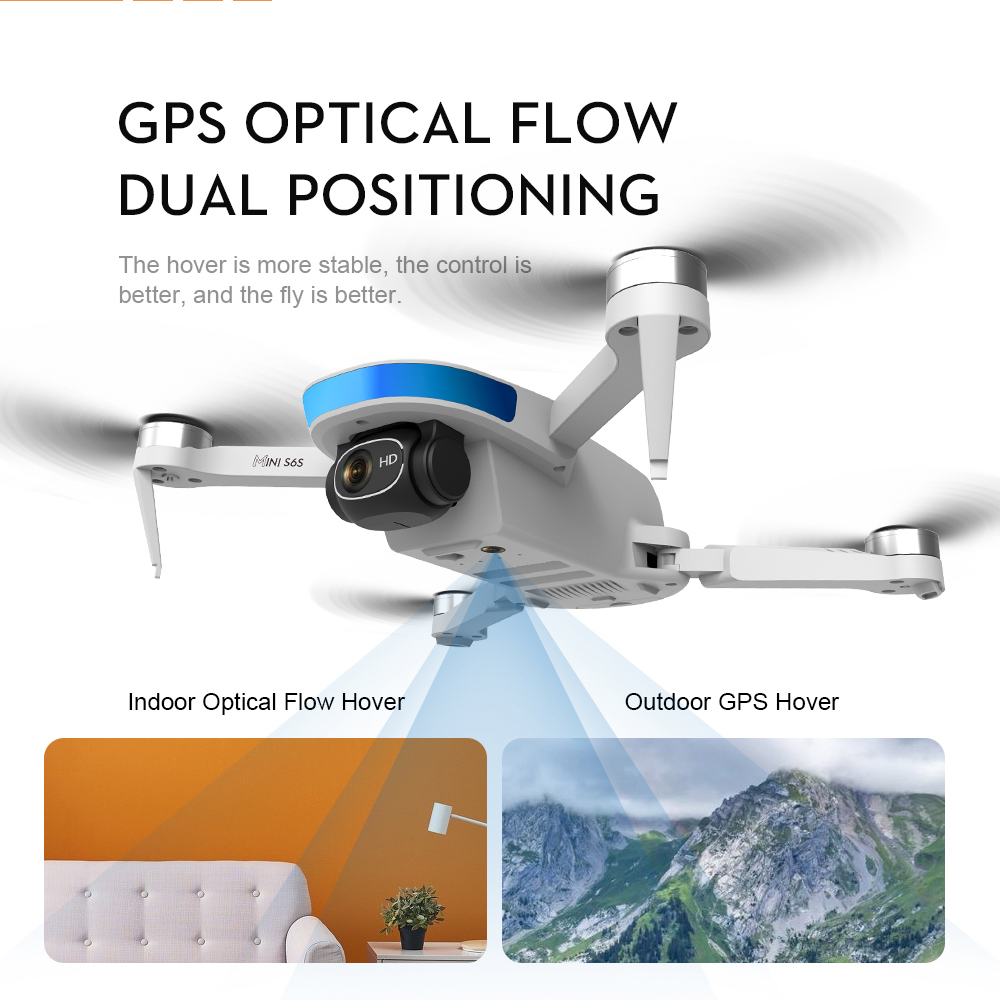 S6S GPS Optical Flow Positioni - Drone Gimbal 2 Axis recensione e prezzo