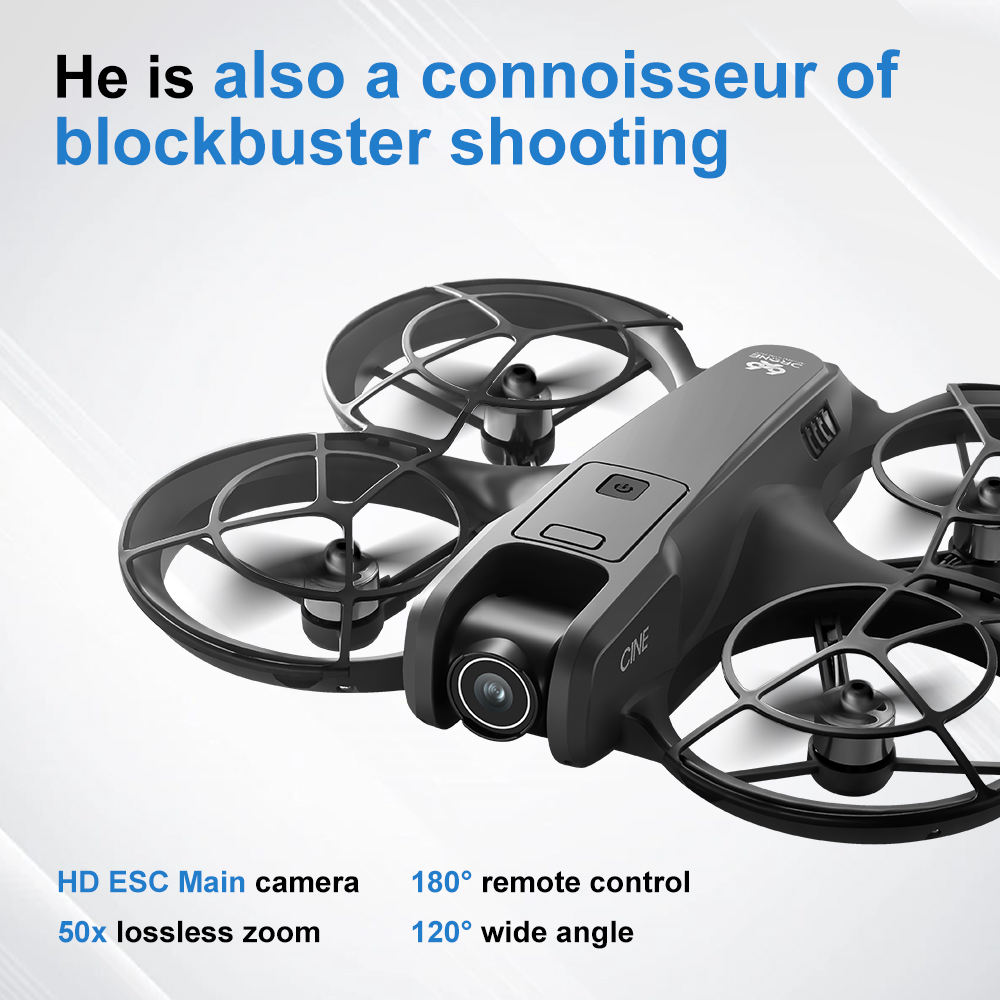 V666 Foldable Mini Drone 4K Du - Drone Gimbal Brushless recensione e prezzo