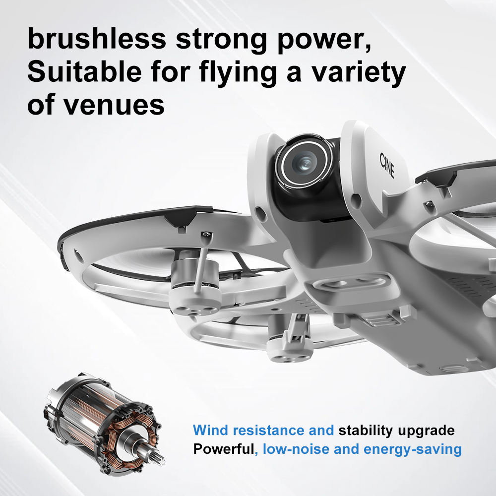 V666 Foldable Mini Drone 4K Du - Drone Gimbal Brushless recensione e prezzo