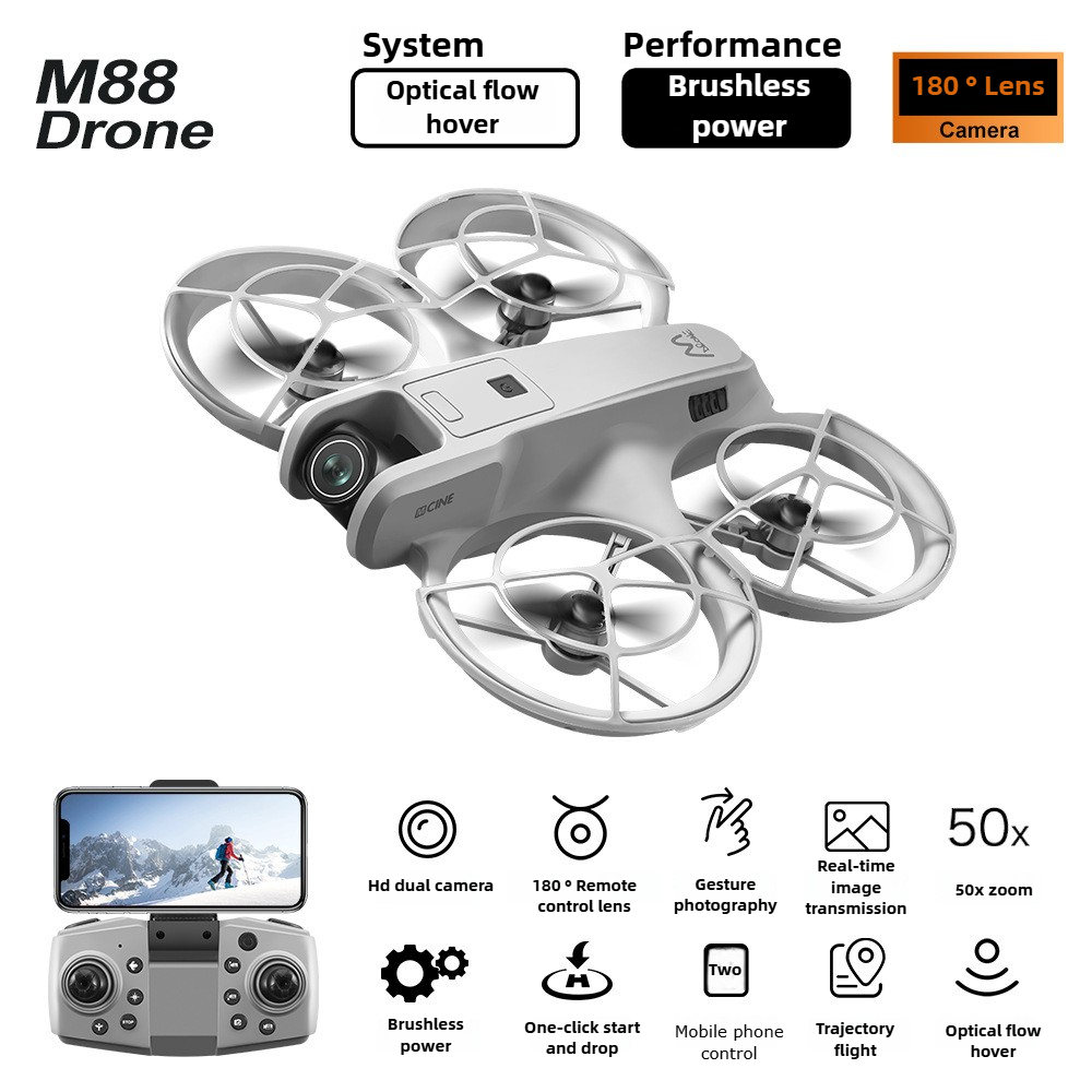 Brushless Drone New M88 Aerial - Drone Gimbal 2 Axis recensione e prezzo