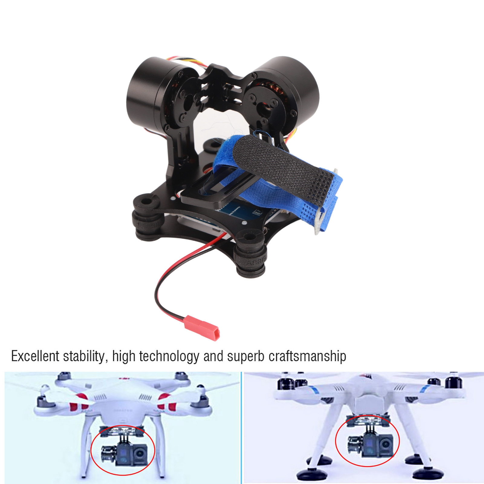 Brushless Camera Gimbal Metal  - Drone Gimbal For Gopro recensione e prezzo