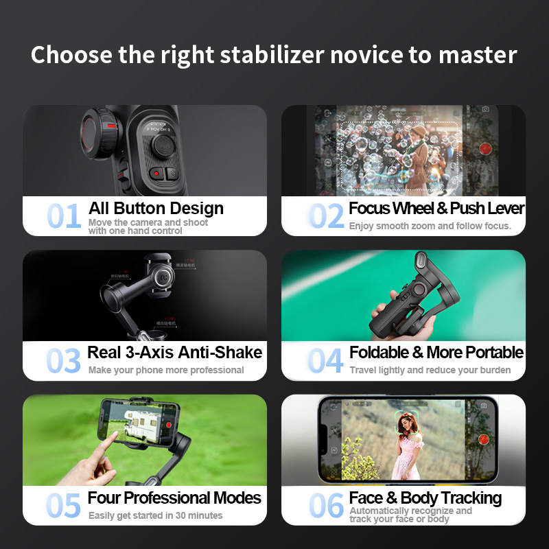 AOCHUAN 3-Axis Handheld Gimbal - Drone Gimbal For Gopro recensione e prezzo