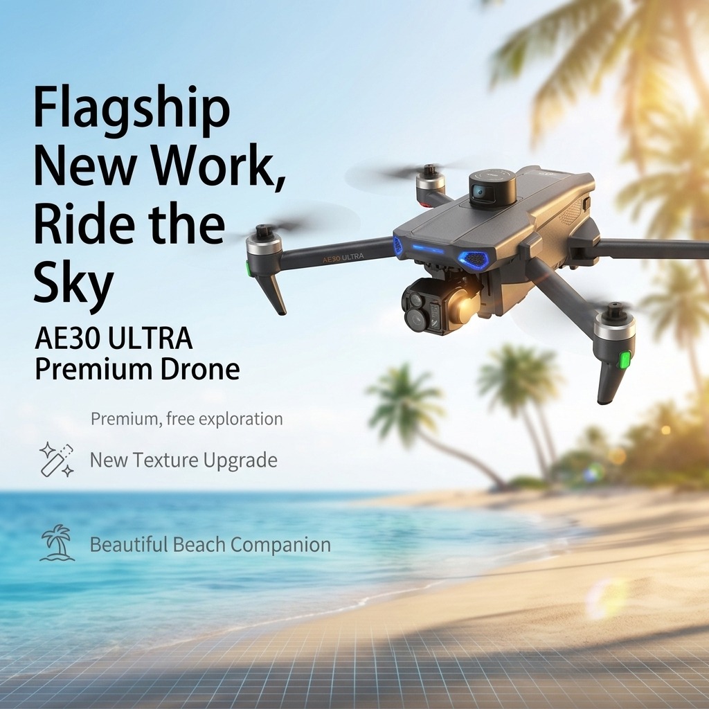 NEW AE30 Ultra GPS Drone 4K Pr - Drone Gimbal 3 Axis recensione e prezzo