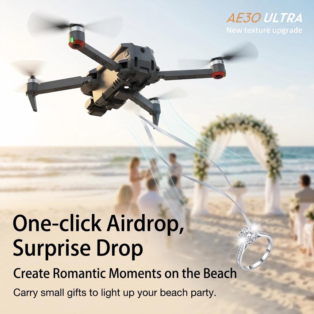 NEW AE30 Ultra GPS Drone 4K Pr - Drone Gimbal 3 Axis recensione e prezzo
